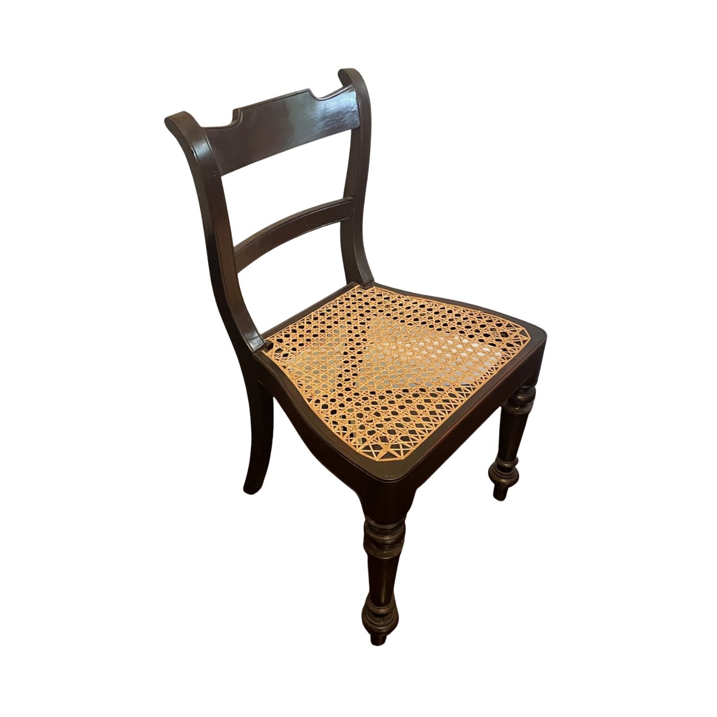 Handcrafted Rattan Dining Chairs, set of 6
