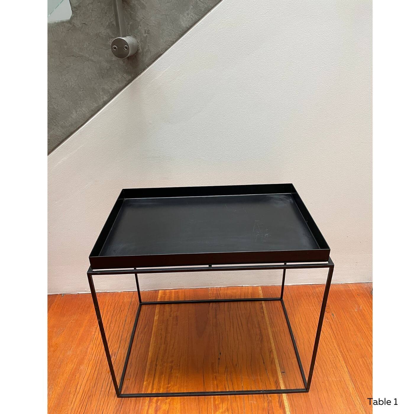 HAY tray side tables, rectangular