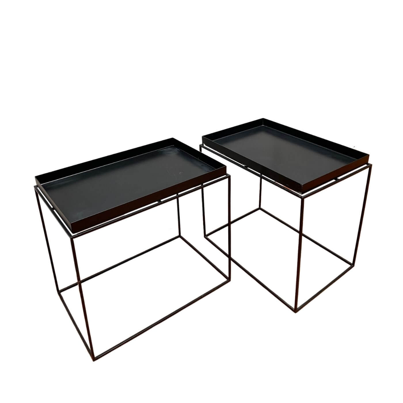 HAY tray side tables, rectangular