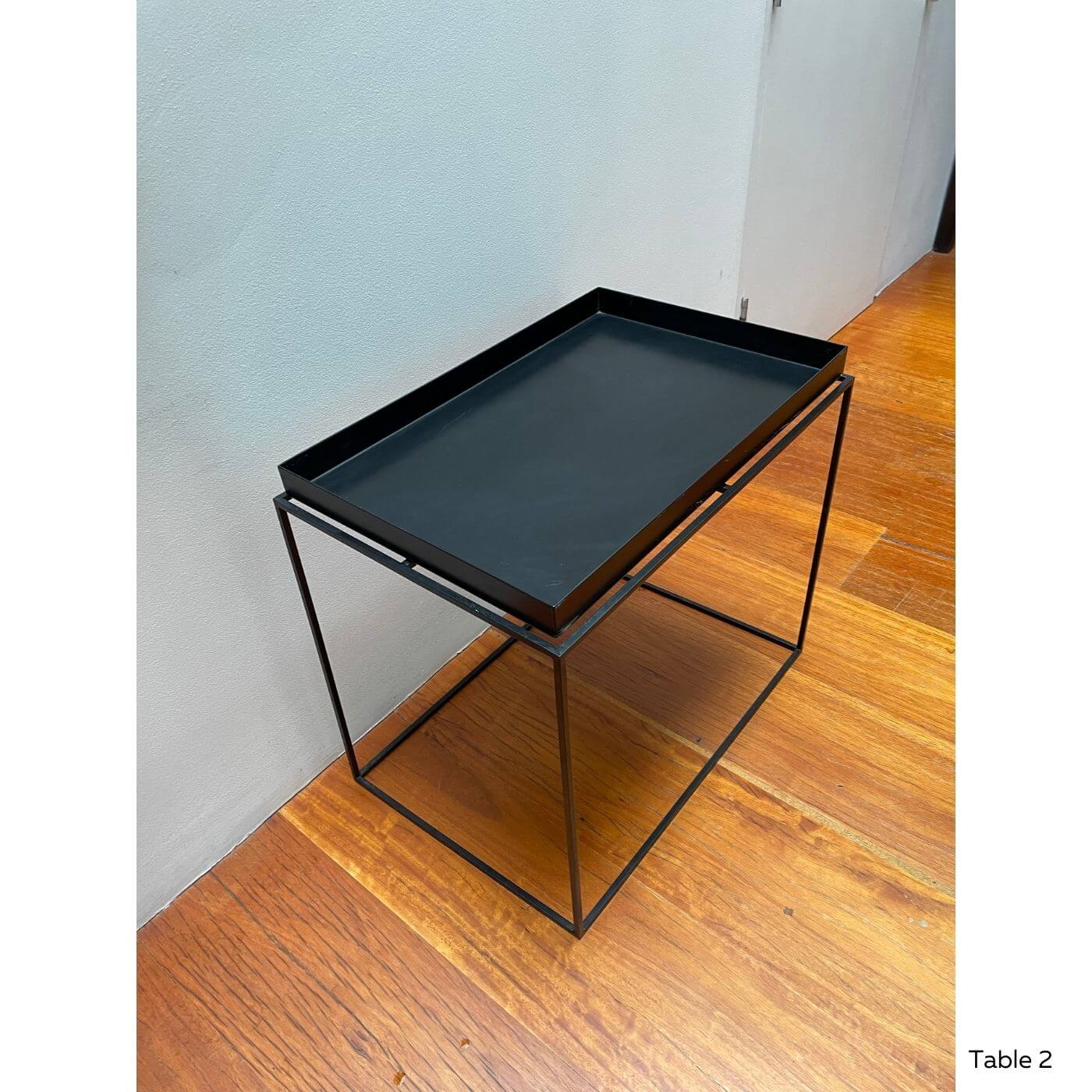 HAY tray side tables, rectangular