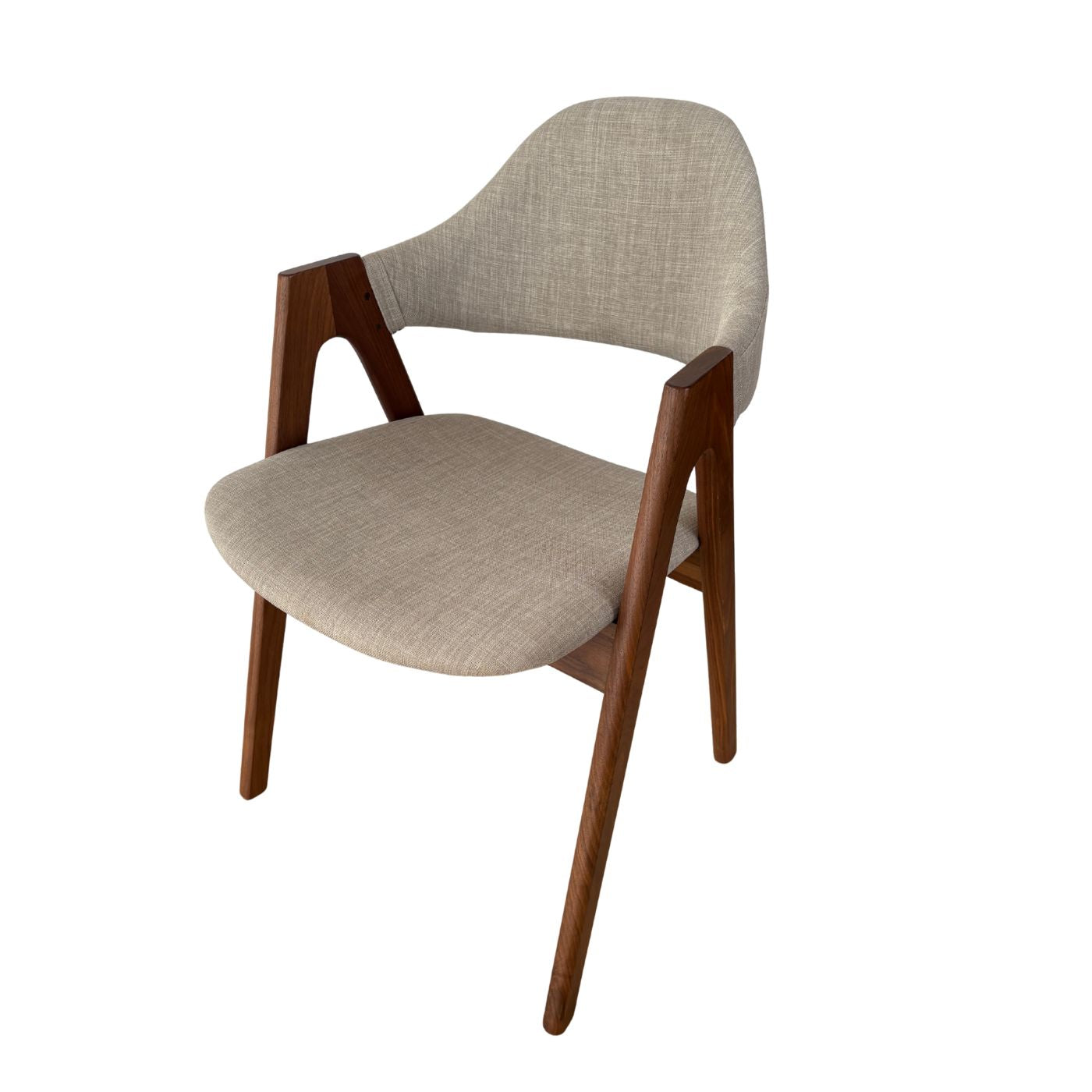 Icon By Design Nestor Walnut Dining Chairs, set of 8