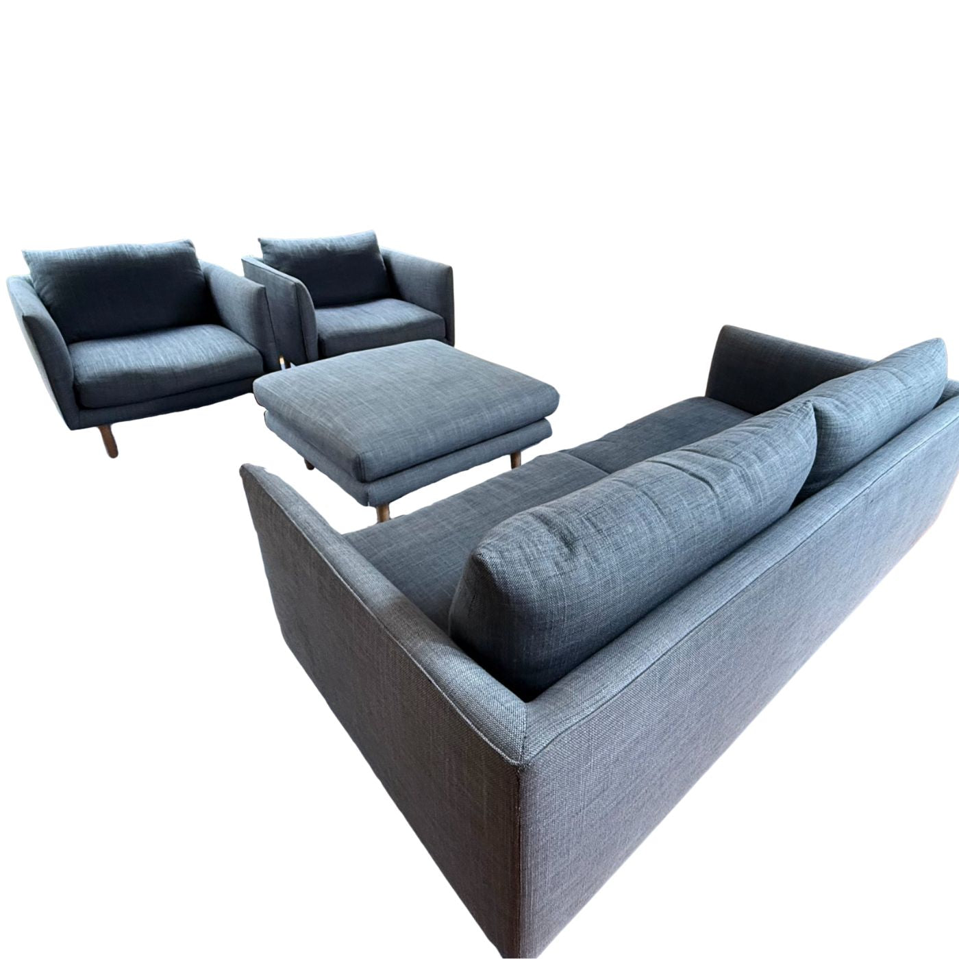 Jardan Nook 2.5 Seater Sofa, 2 Armchairs and Ottoman