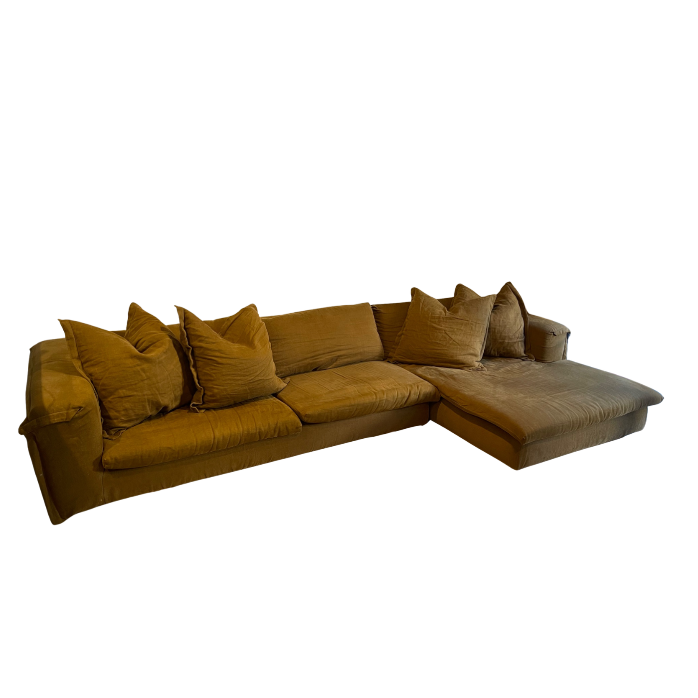Jardan Sunny Modular Sofa in Stone Washed Linen