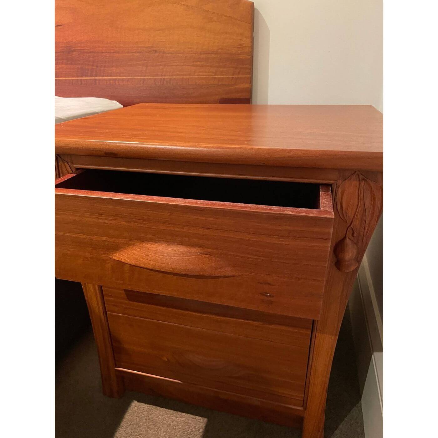 Jarrah bedside tables