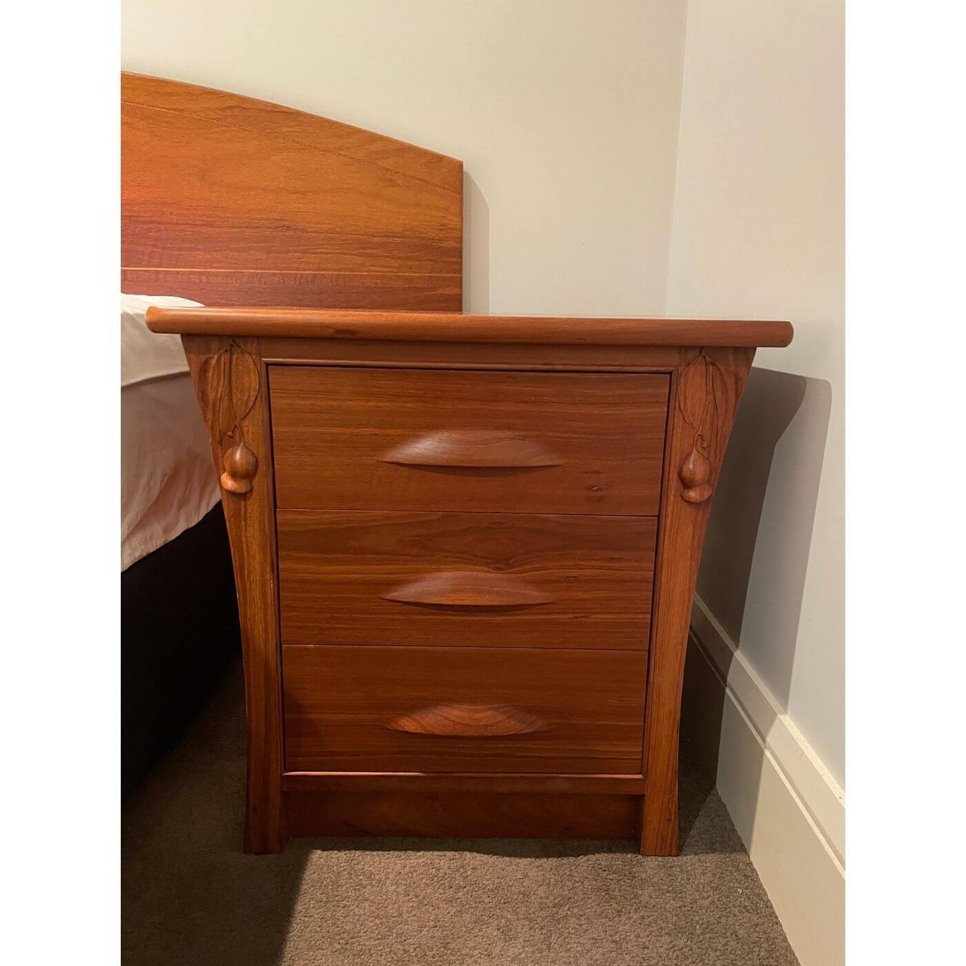 Jarrah bedside tables