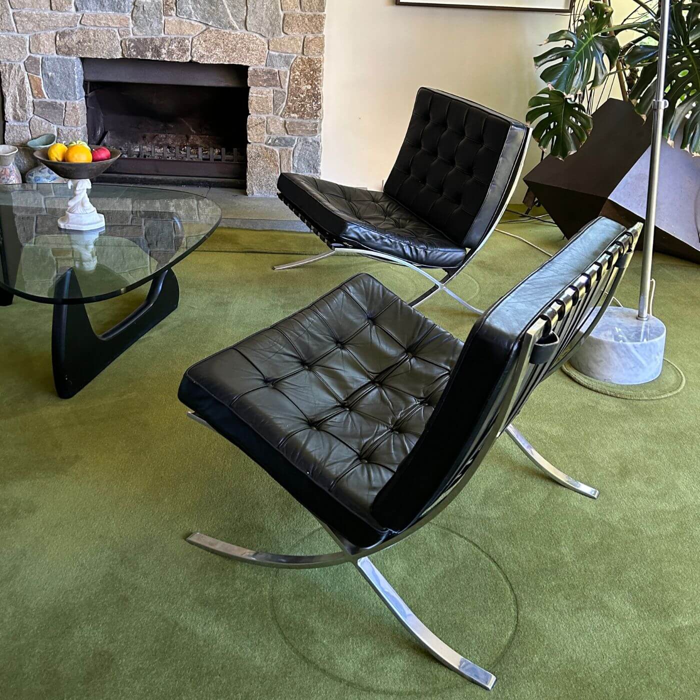 Vintage Knoll Barcelona chairs