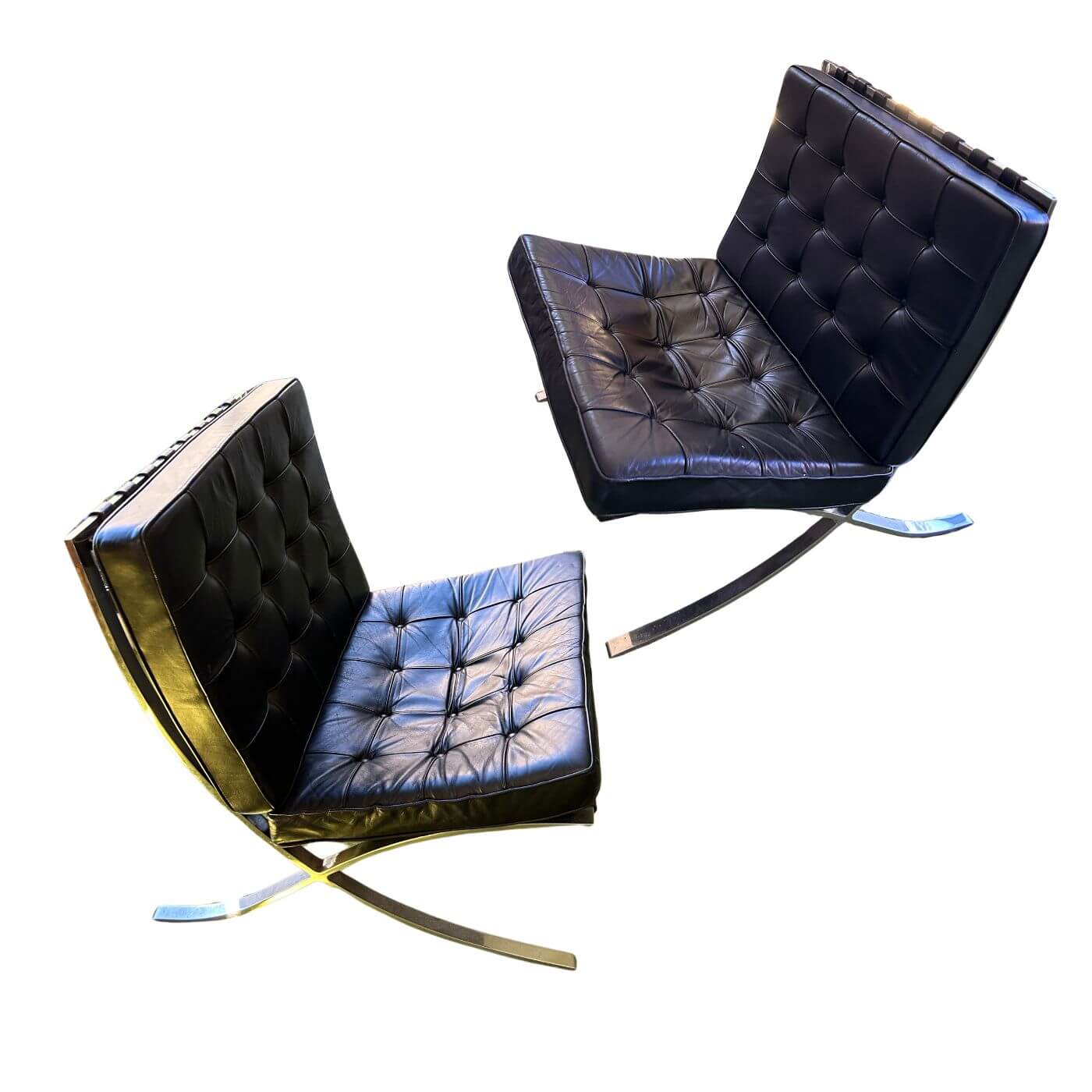 Vintage Knoll Barcelona chairs