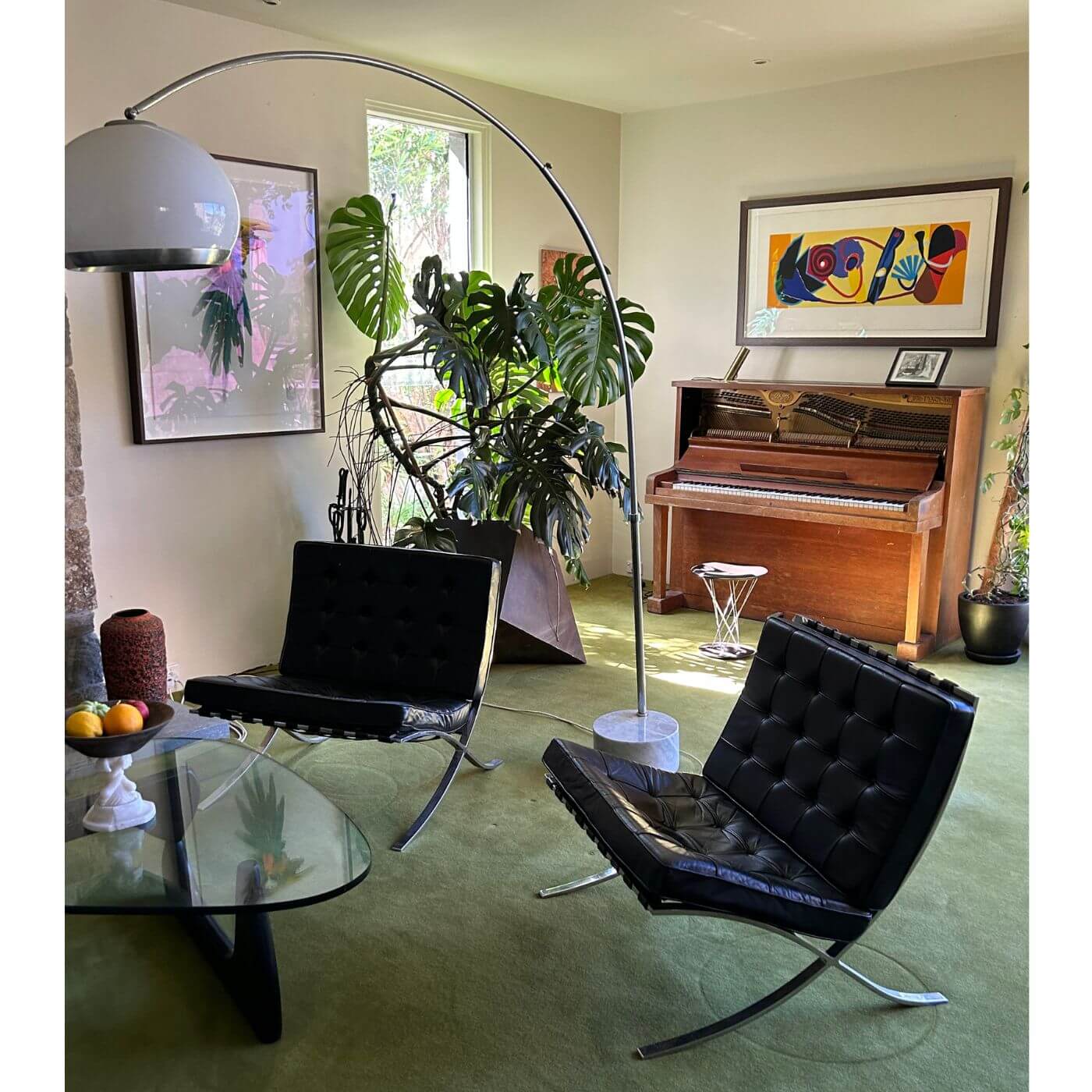 Vintage Knoll Barcelona chairs