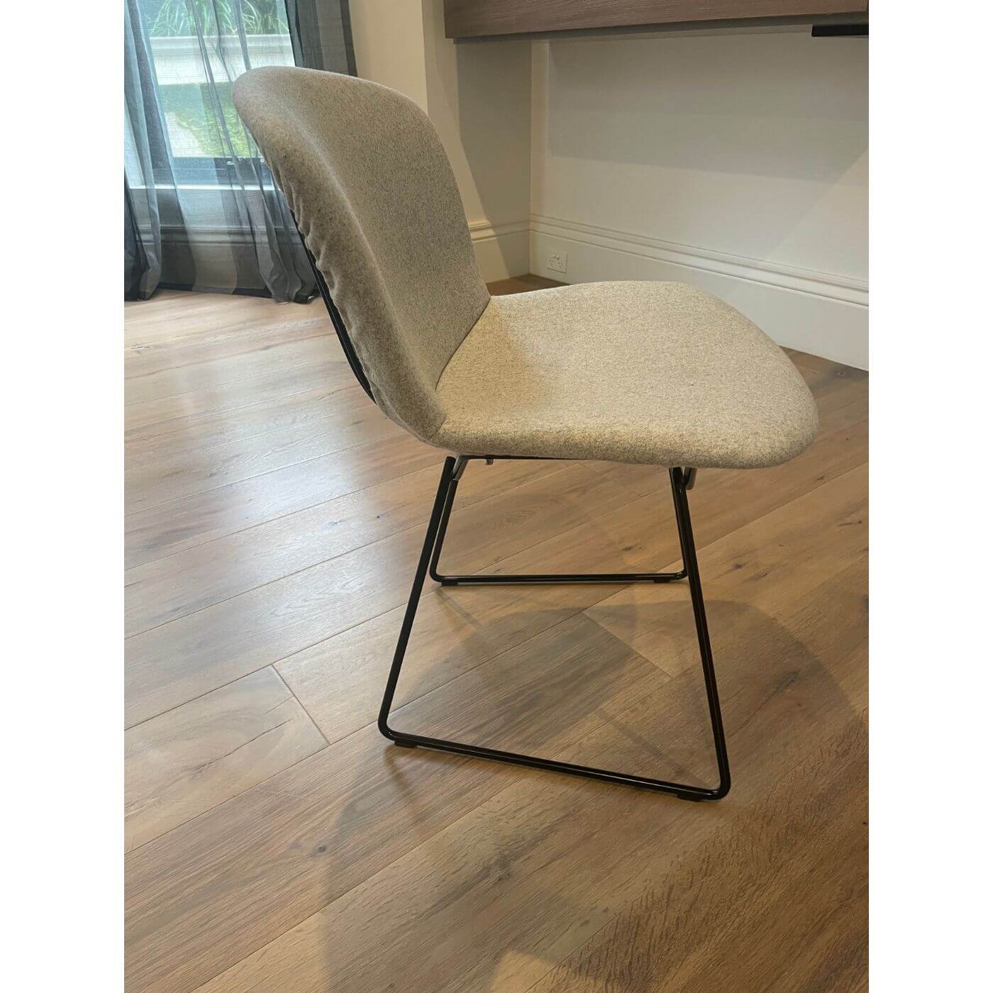 Knoll Bertoia side chair upholstered