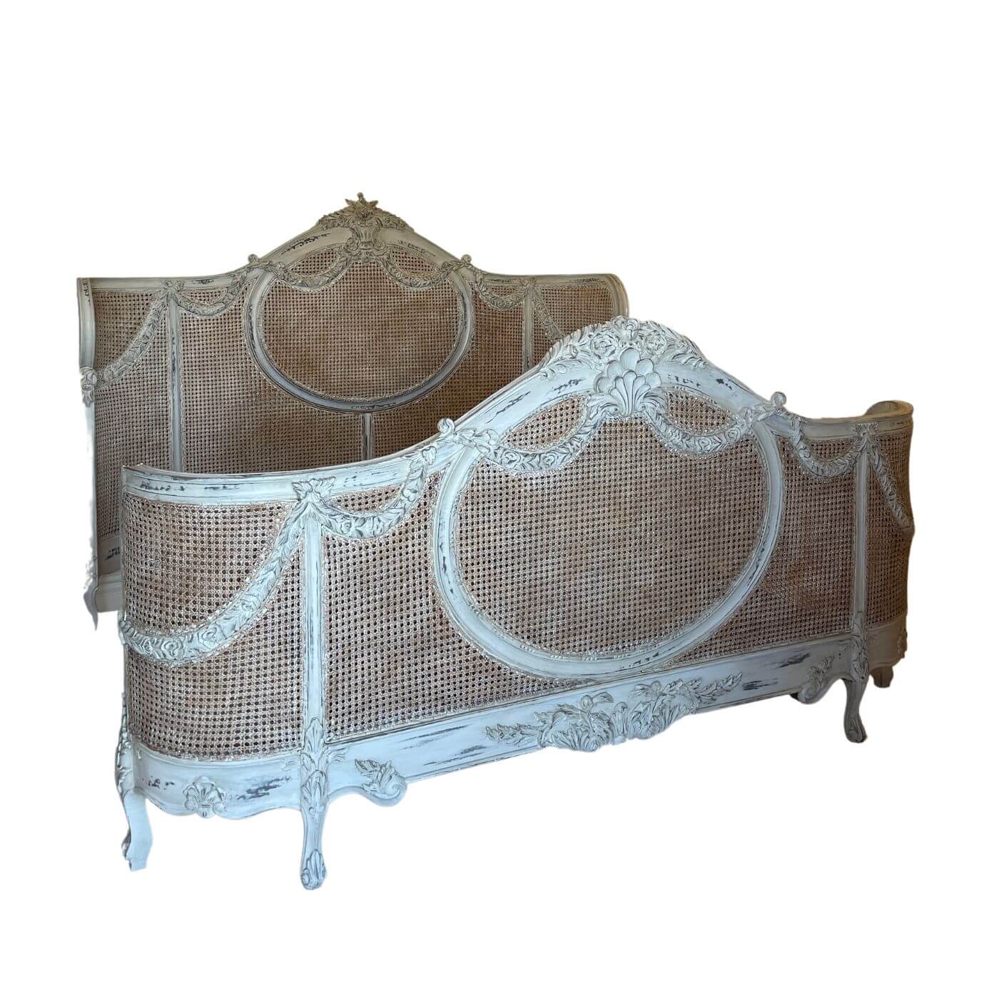 La Maison French Rattan bed