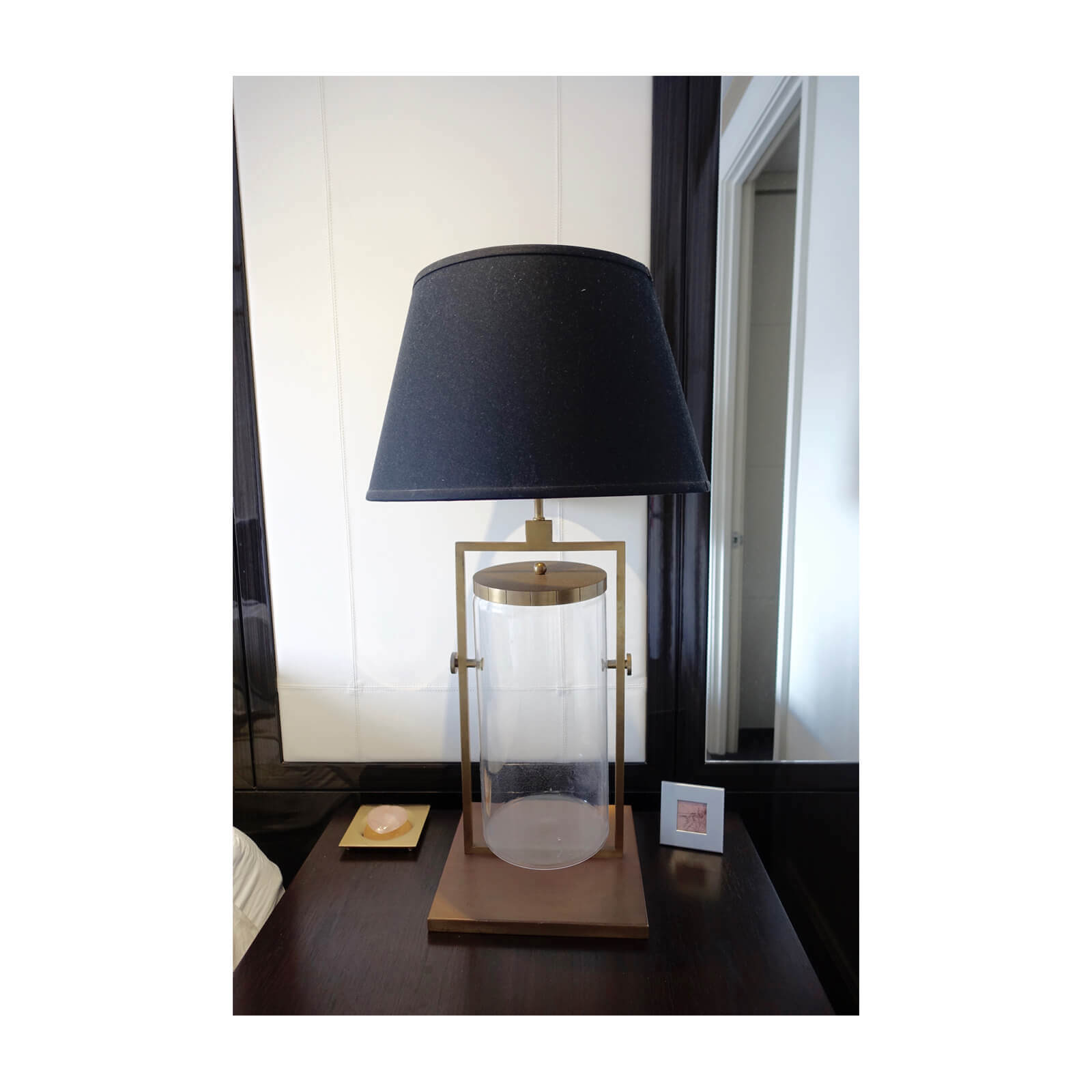 Two Design Lovers Laura Kincade Glass Lamp