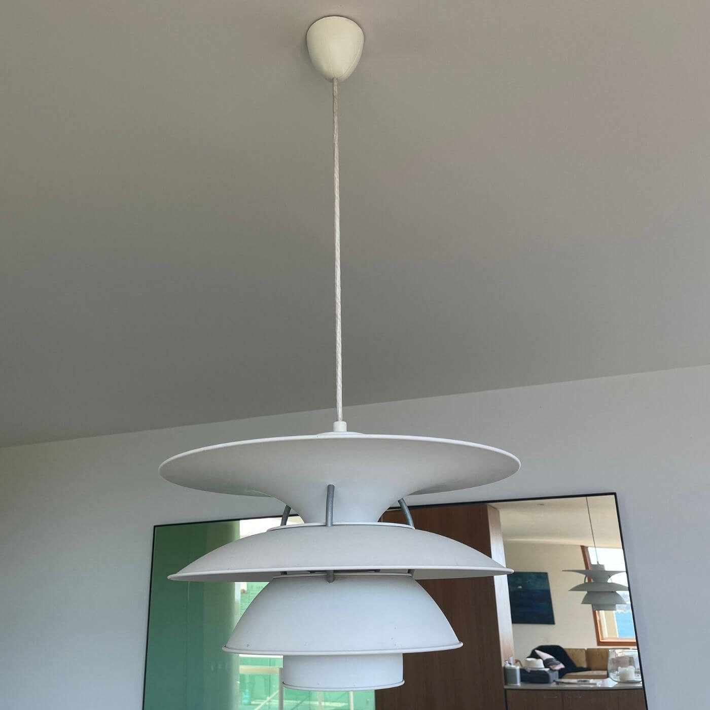 Louis Poulsen PH5 pendant light, white