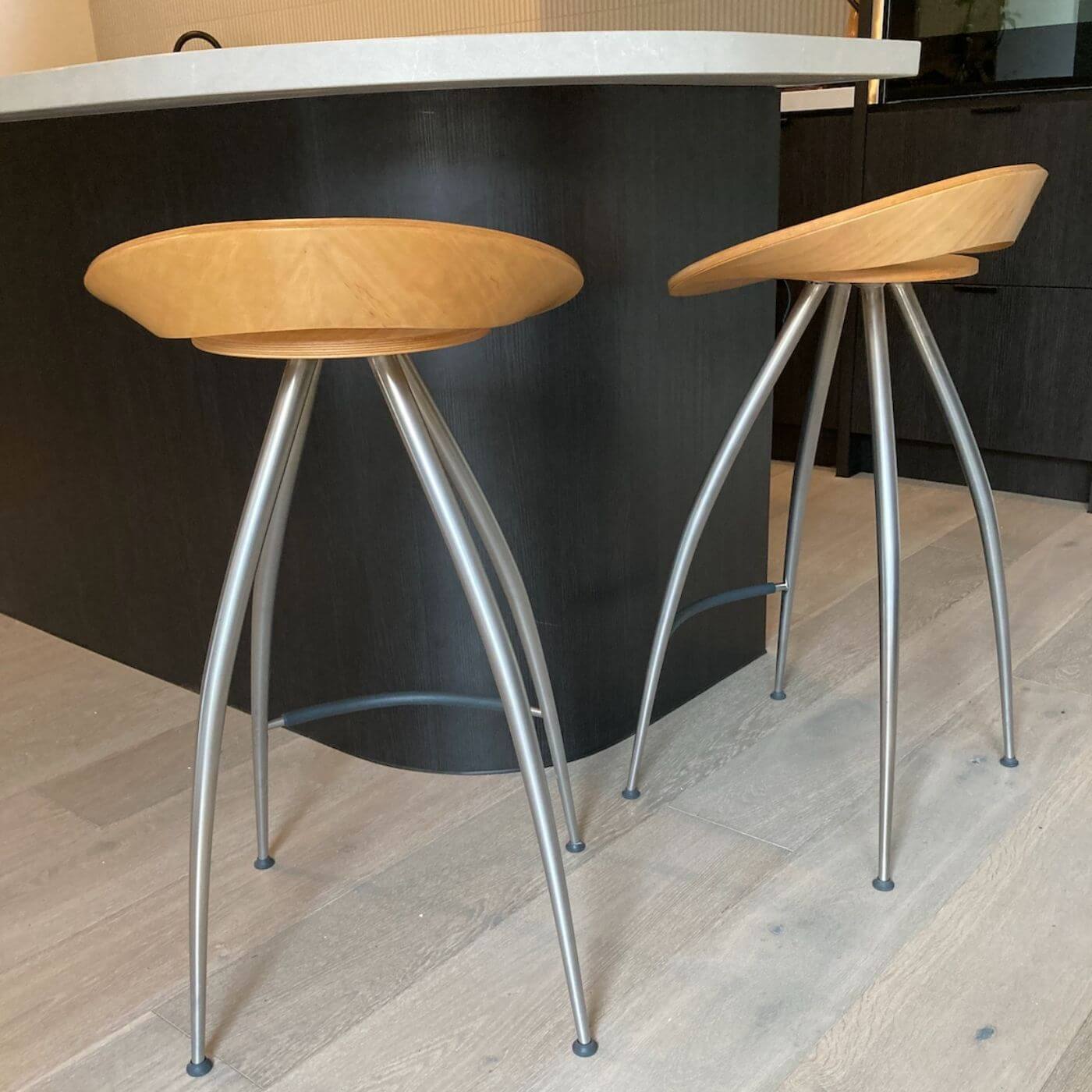 Magis Lyra bar stool pair