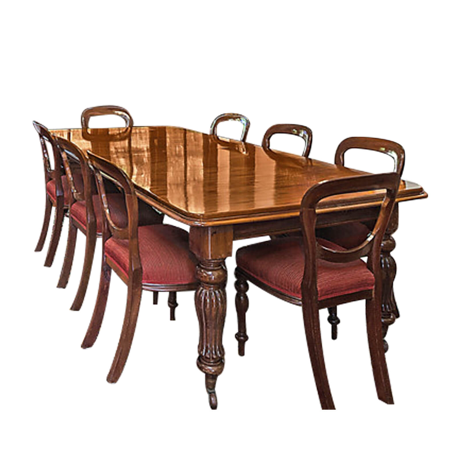 Mahogany Dining Table & Chairs