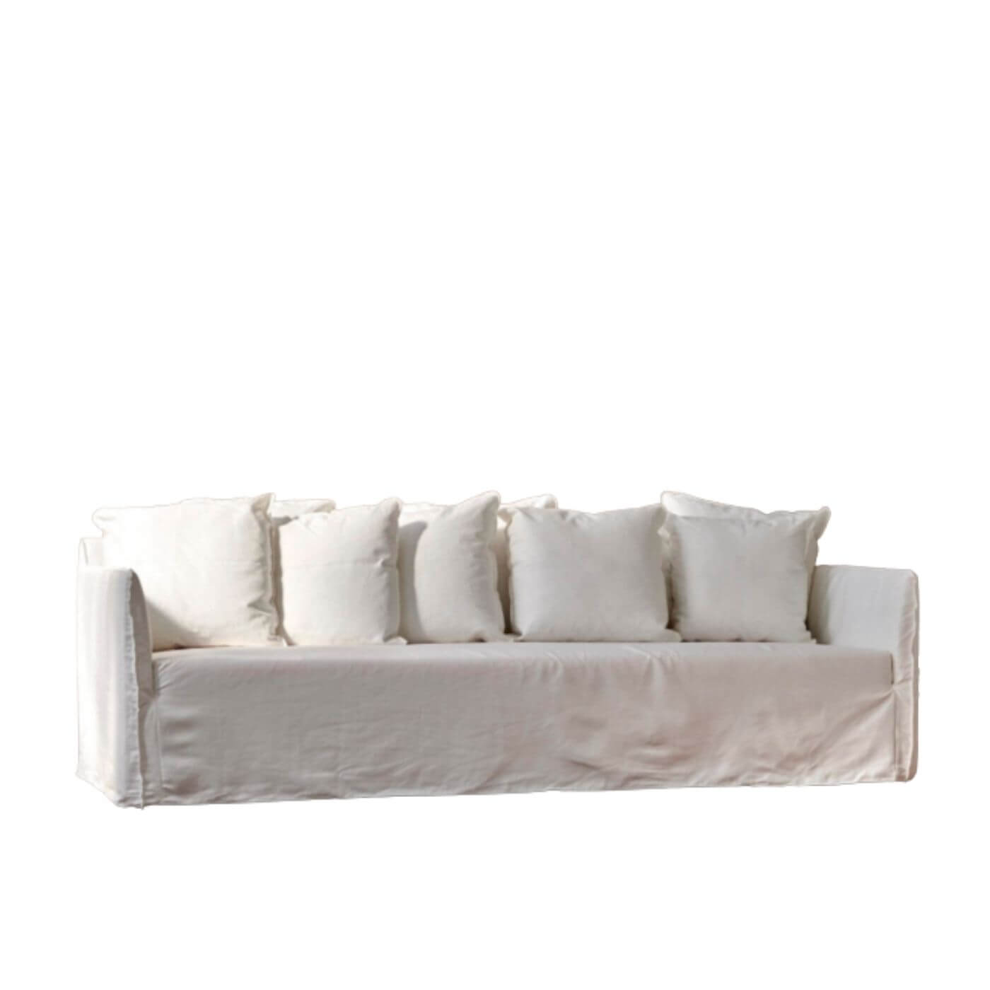 MCM House Joe Sofa in white, second hand