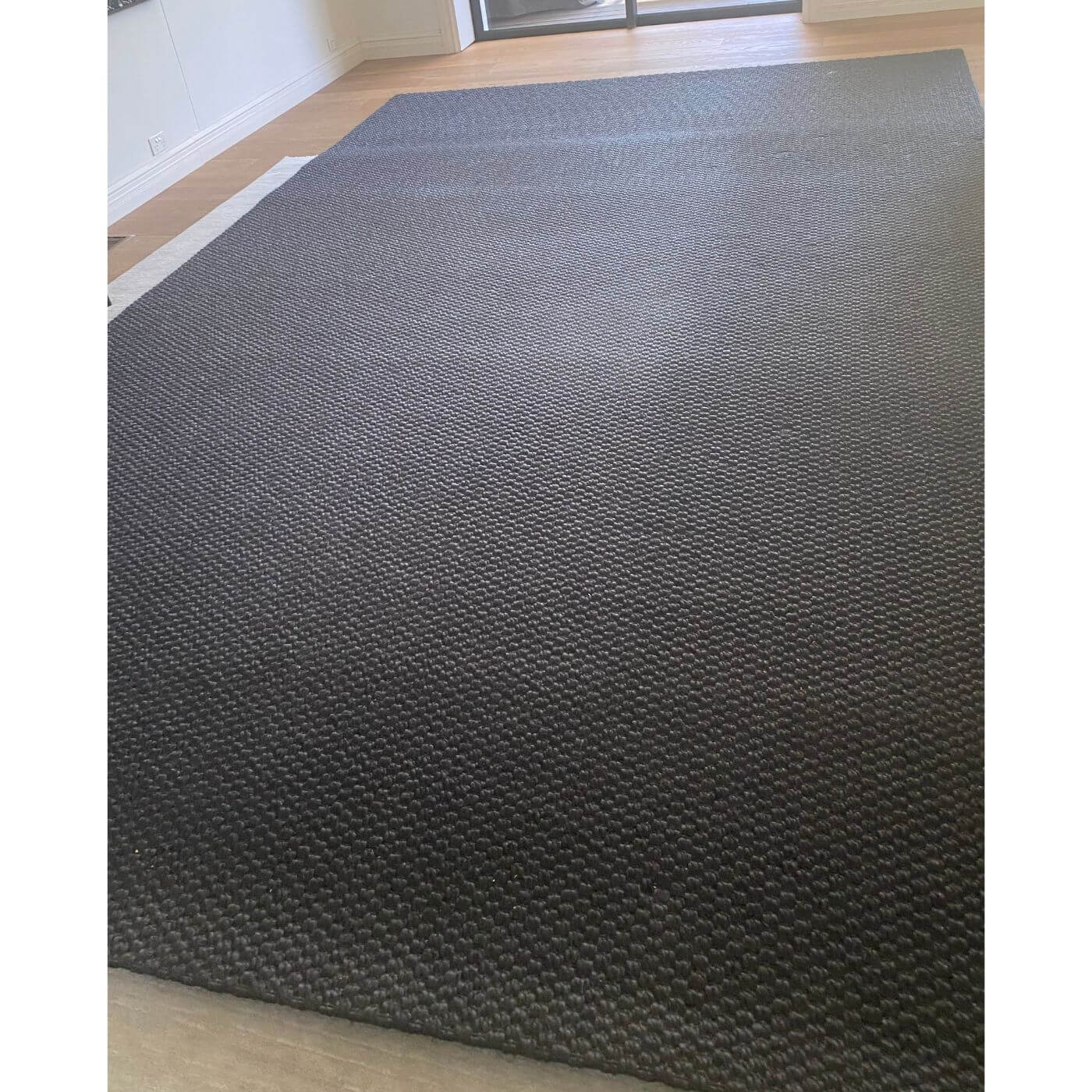 Natural Floorcovering black sisal rug