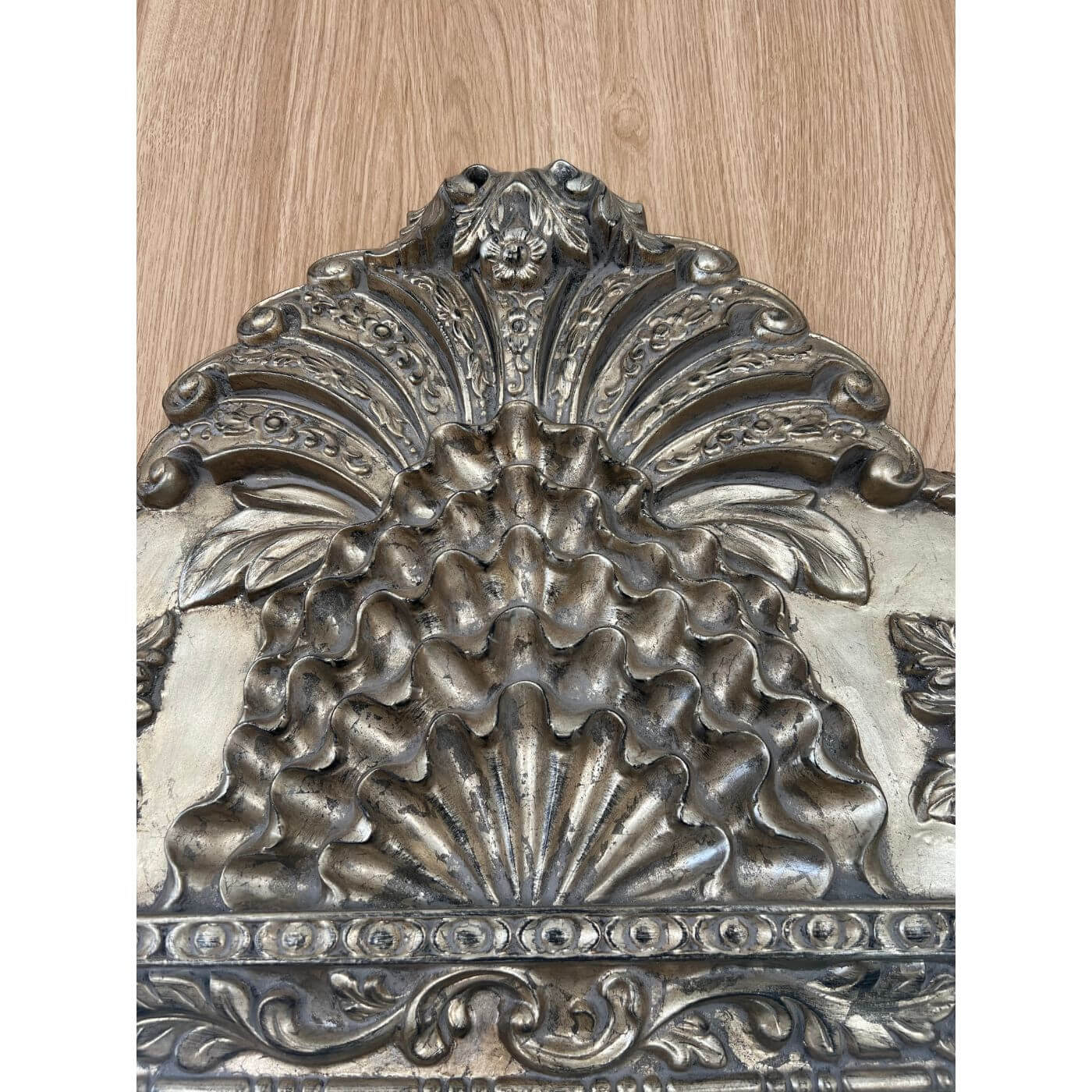 Ornate floor mirror