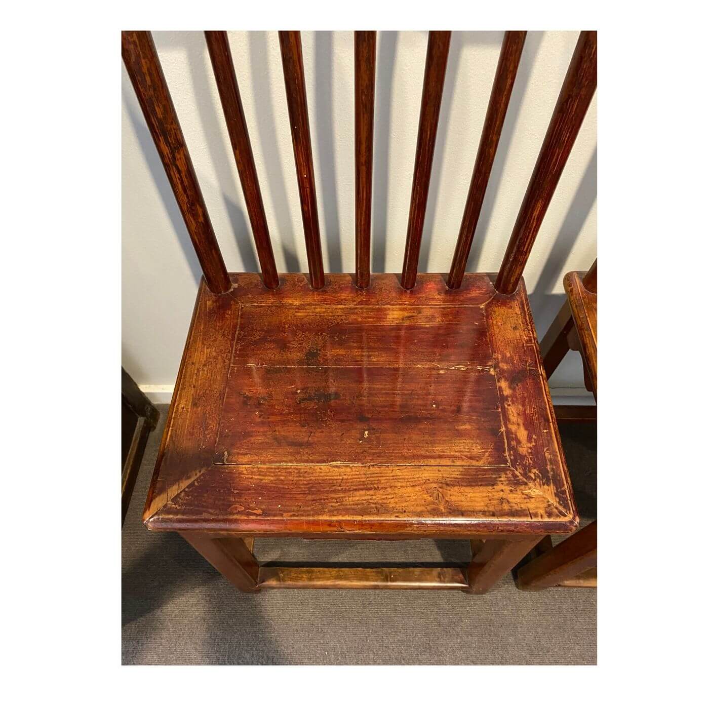 Two Design Lovers Pair of Antique Chinese Tea Chairs