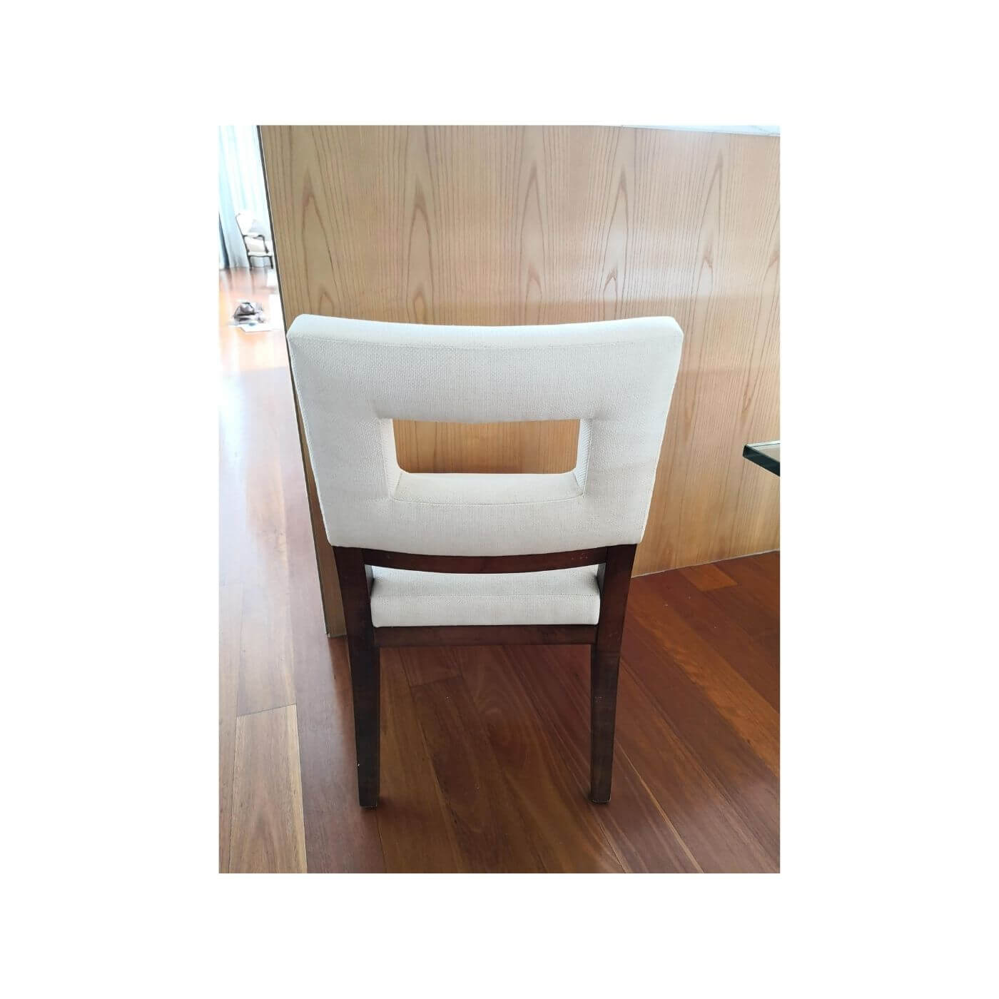 Phillip Silver Dining Chairs pair