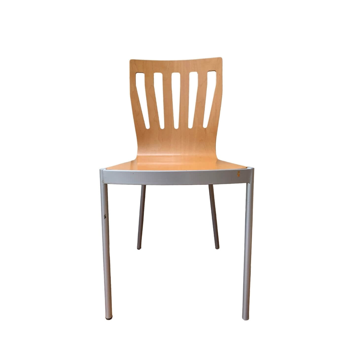 1990s Italian plywood dining chairs