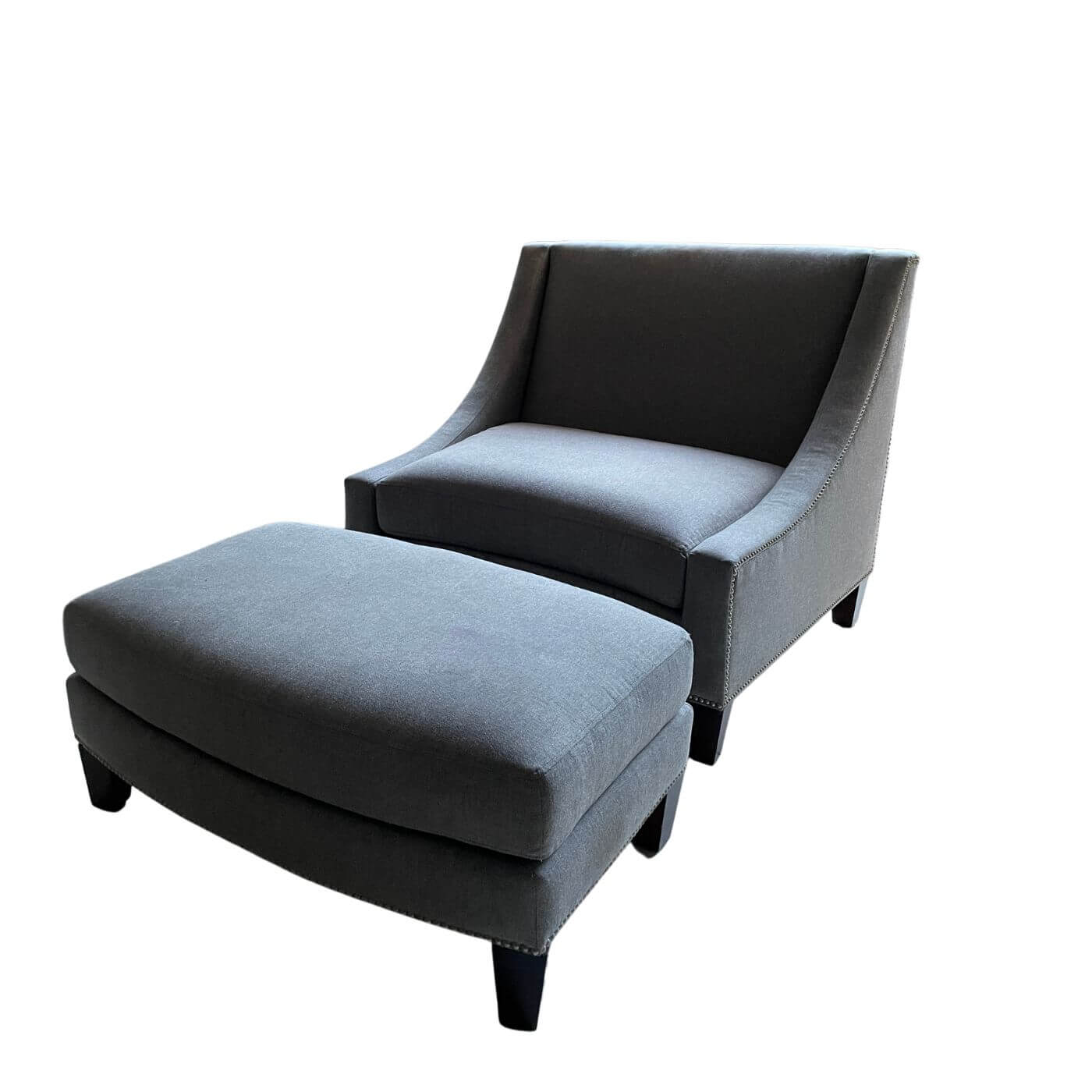 Precedent Furniture Porter armchair and ottoman