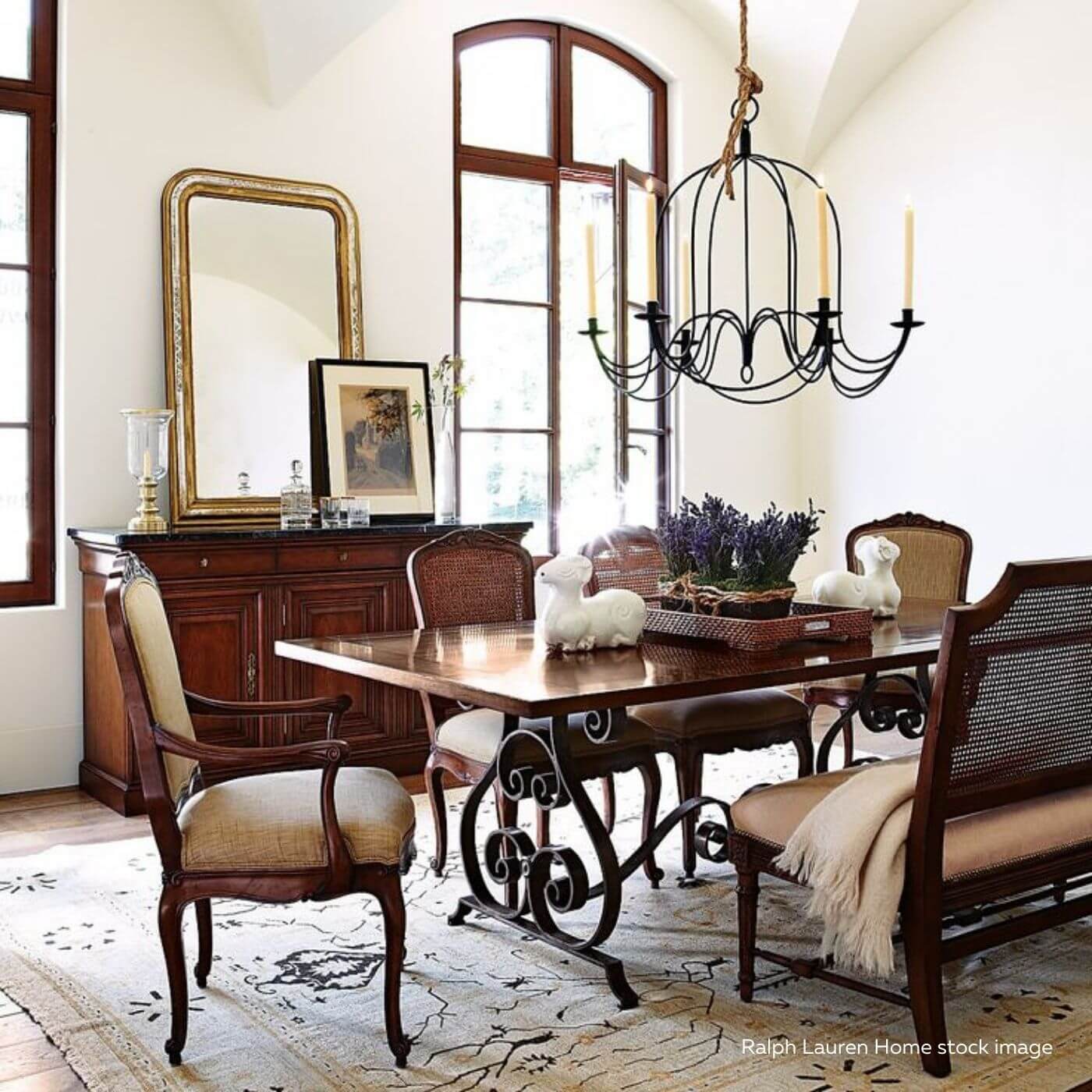 Ralph Lauren Home Arles dining table