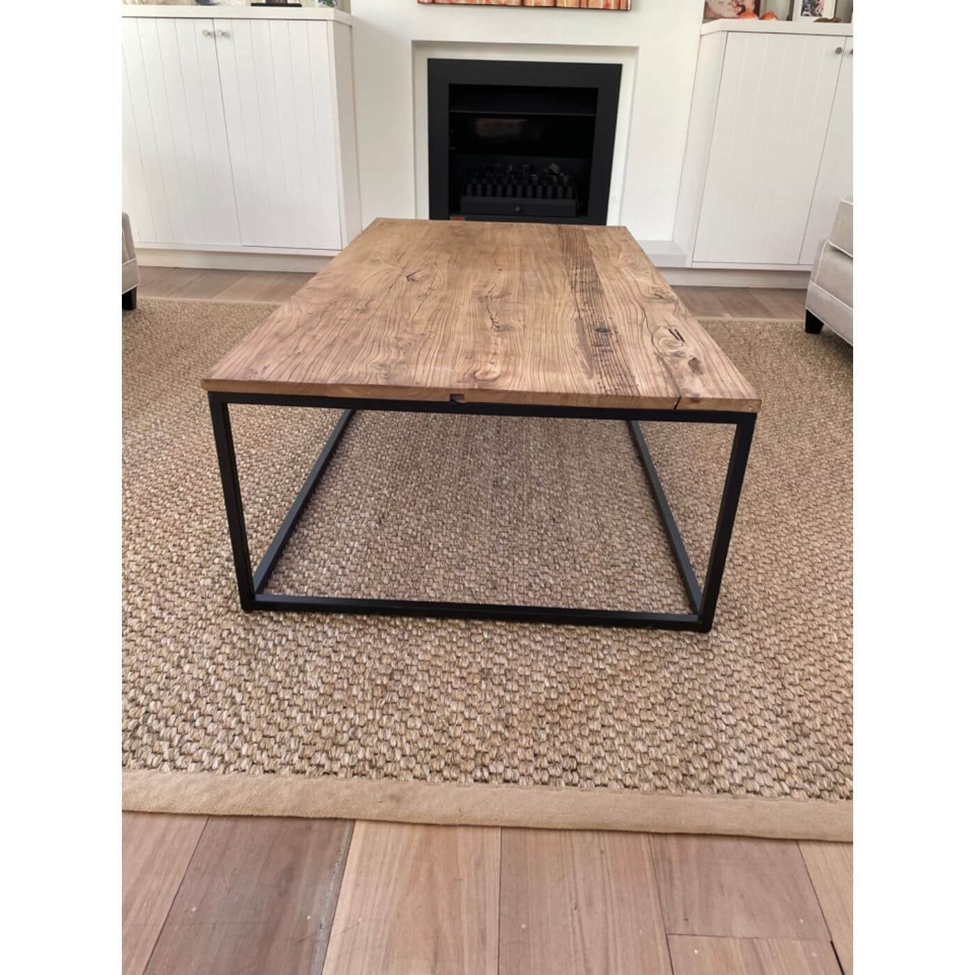 Reclaimed elm coffee table