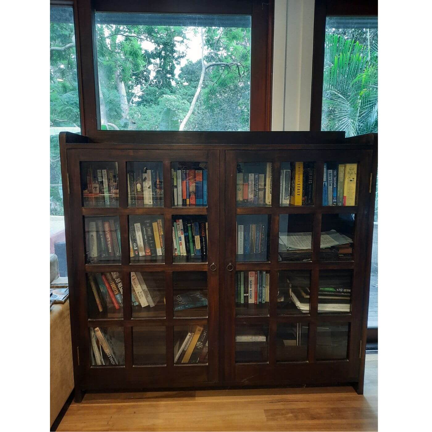 Teak bookcase