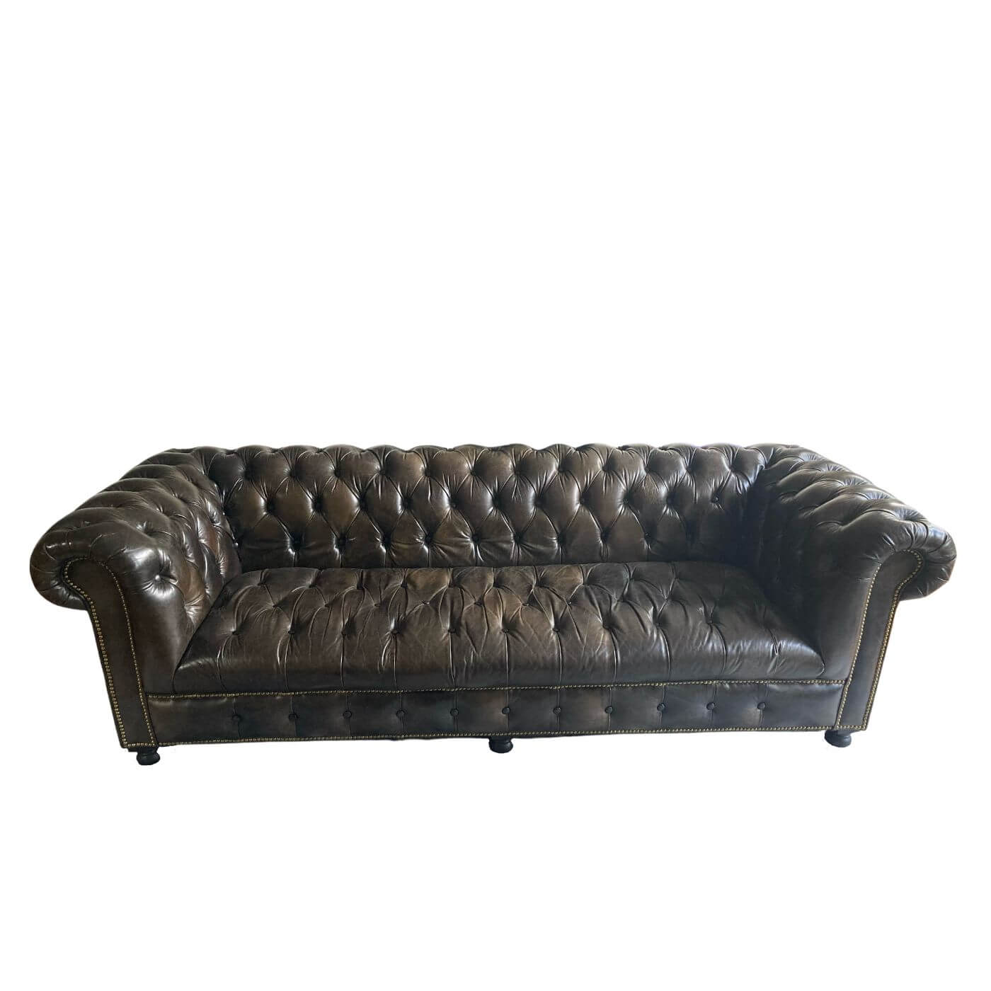 Timothy Oulton Westminster sofa, Chesterfield style leather