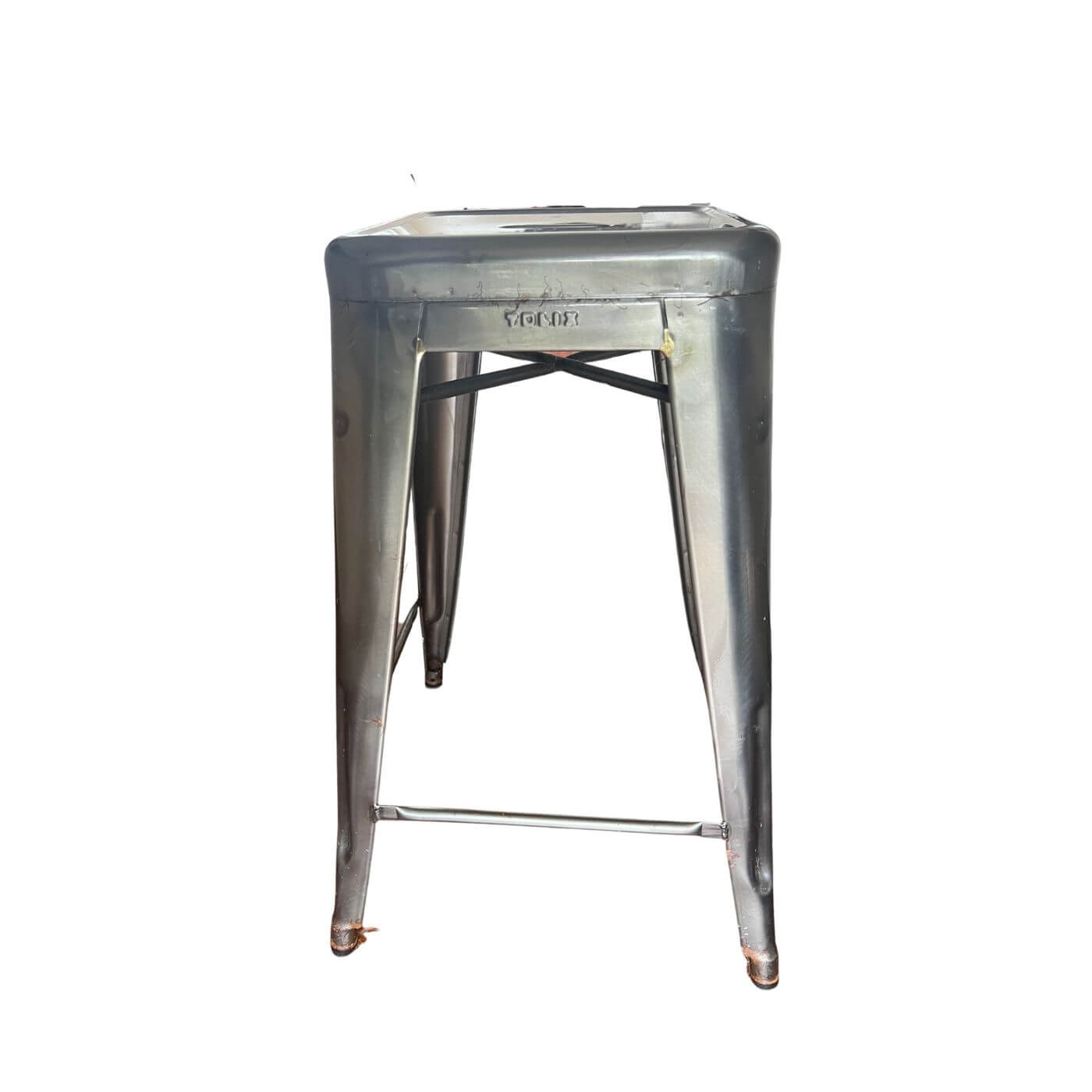 Tolix Tabouret Stools, set of 4 (RRP $2,000)