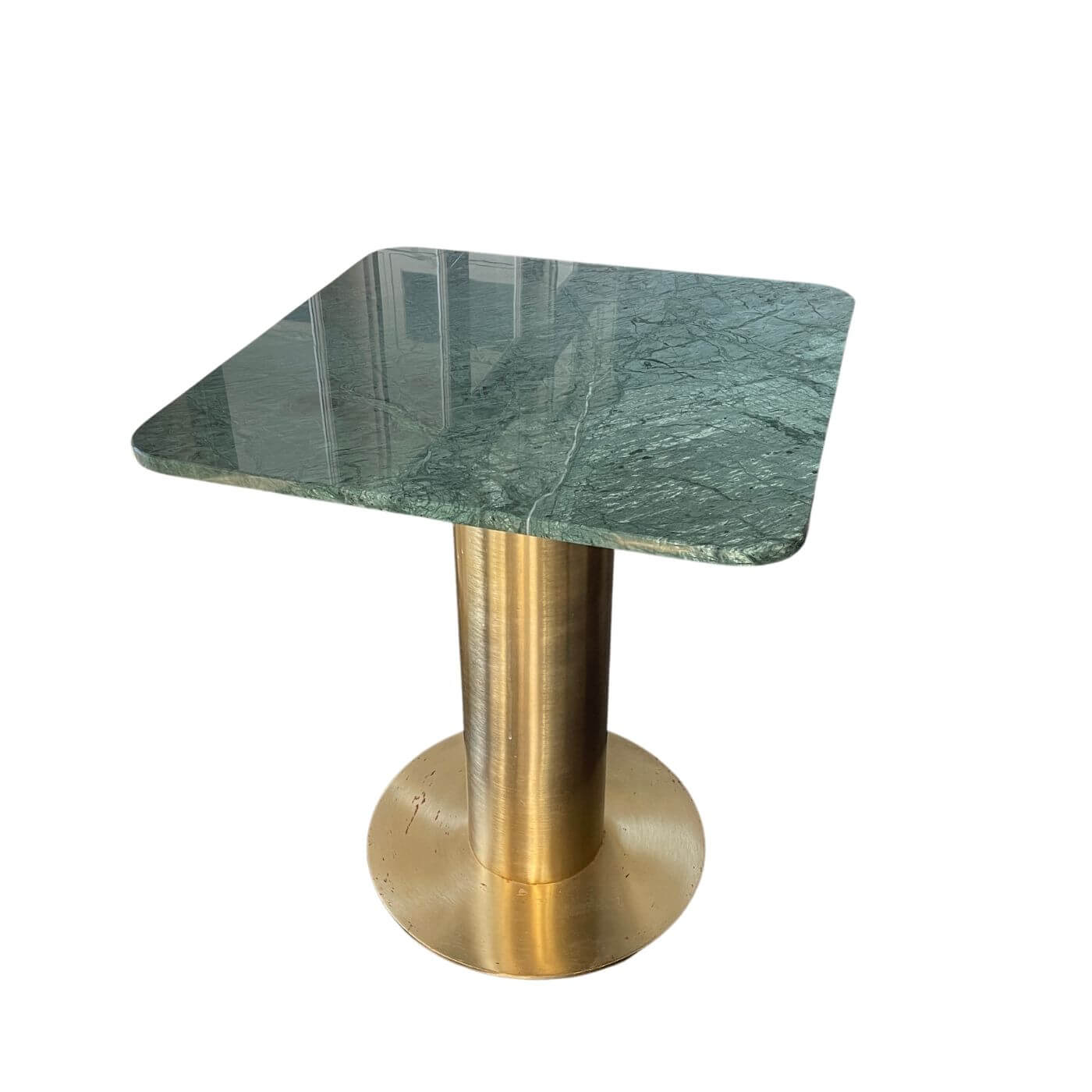 Tom Dixon Tube table with green marble