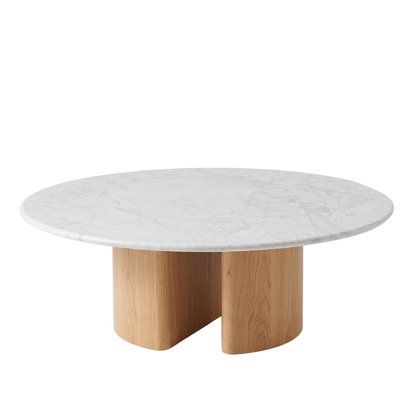 Totem Road Arlo Carrara Marble Coffee Table