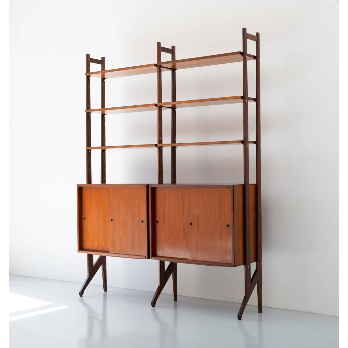 Vintage teak bookcase