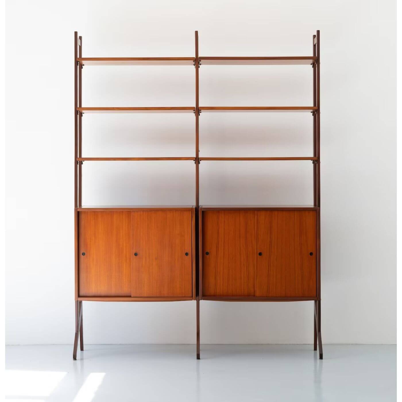 Vintage teak bookcase