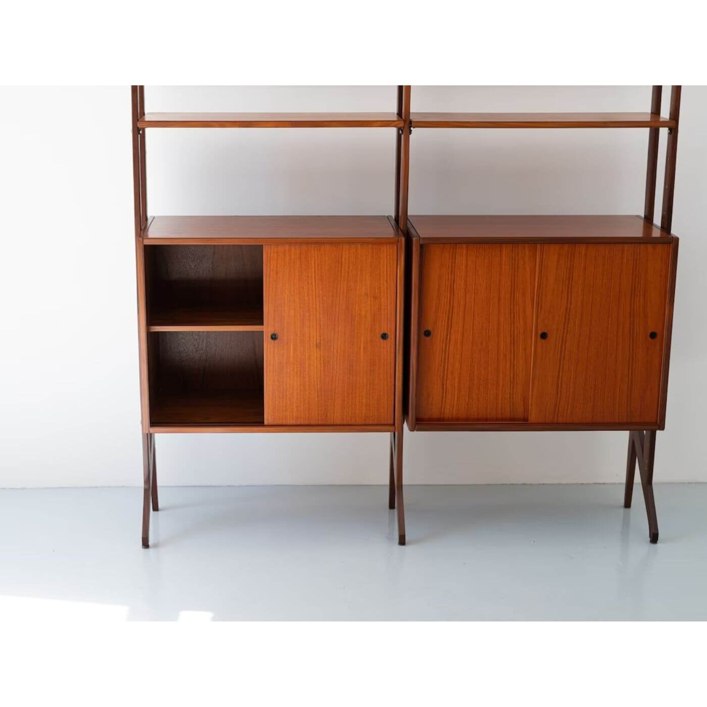 Vintage teak bookcase