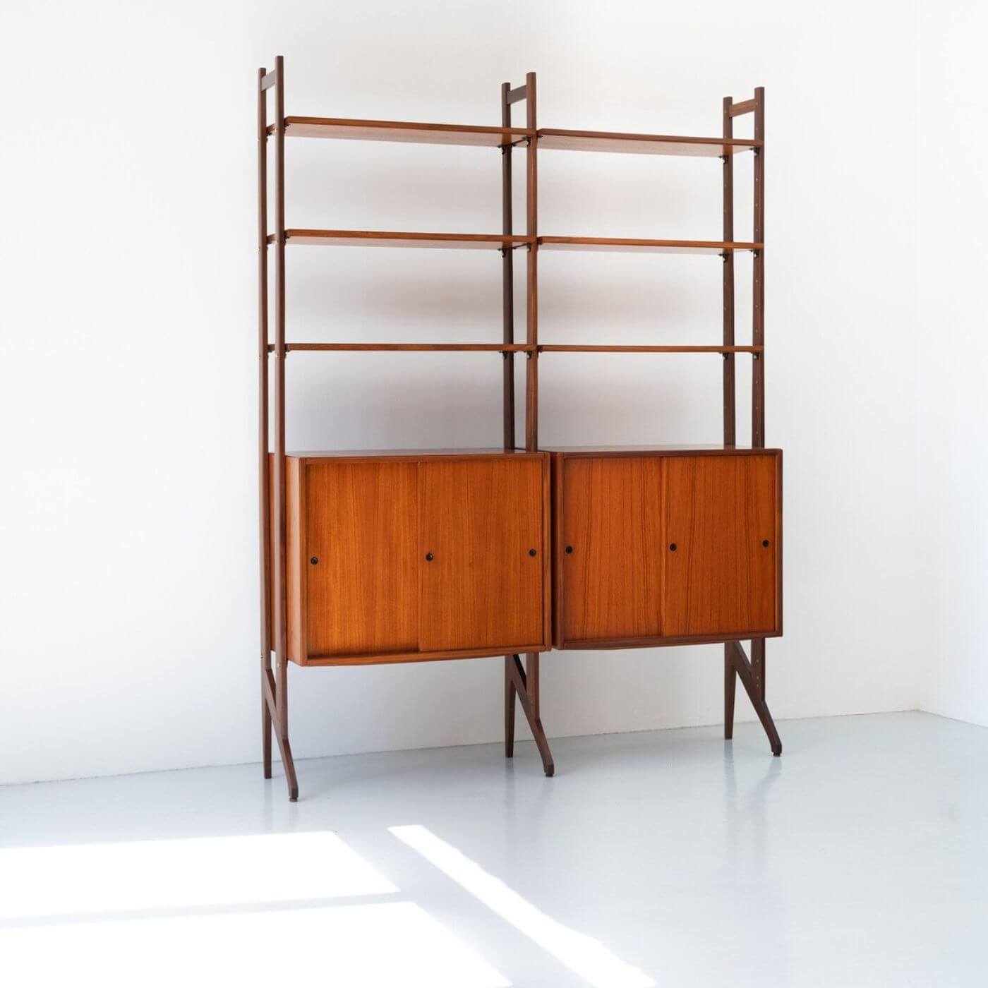 Vintage teak bookcase