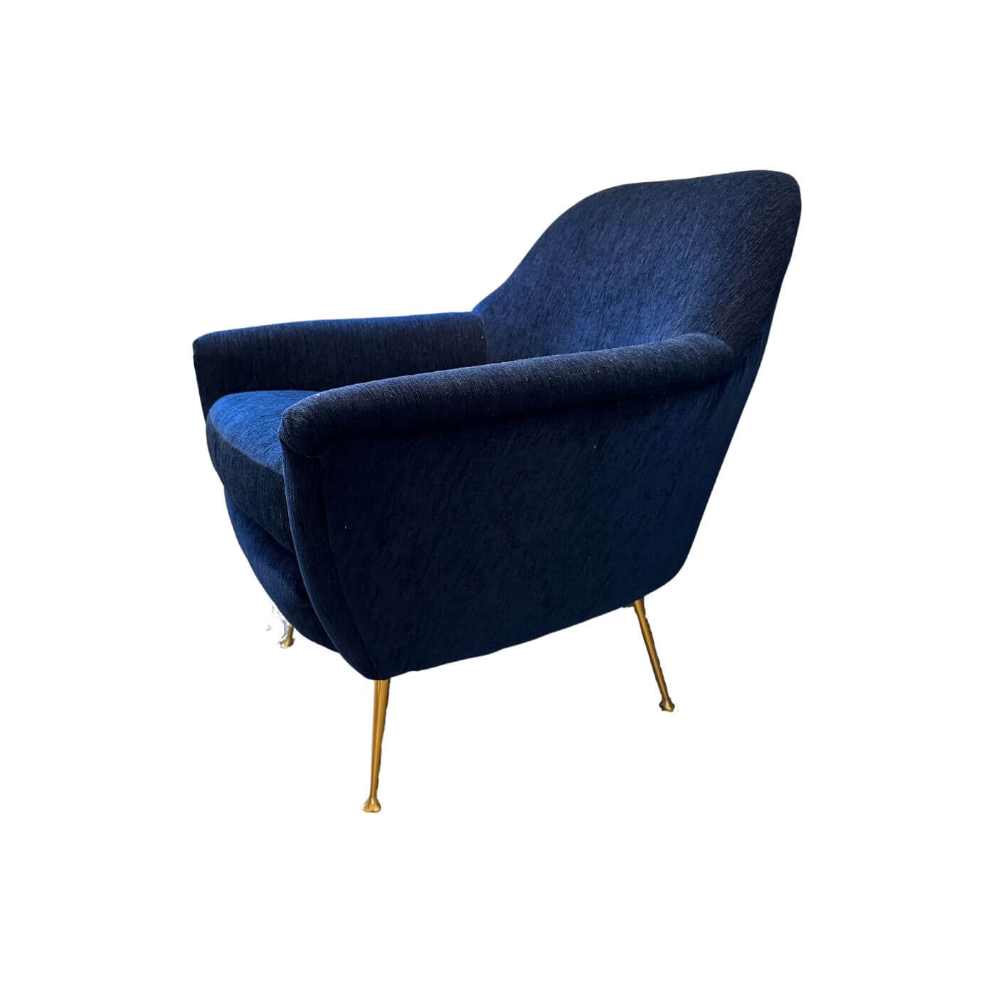 West Elm mid century style armchair