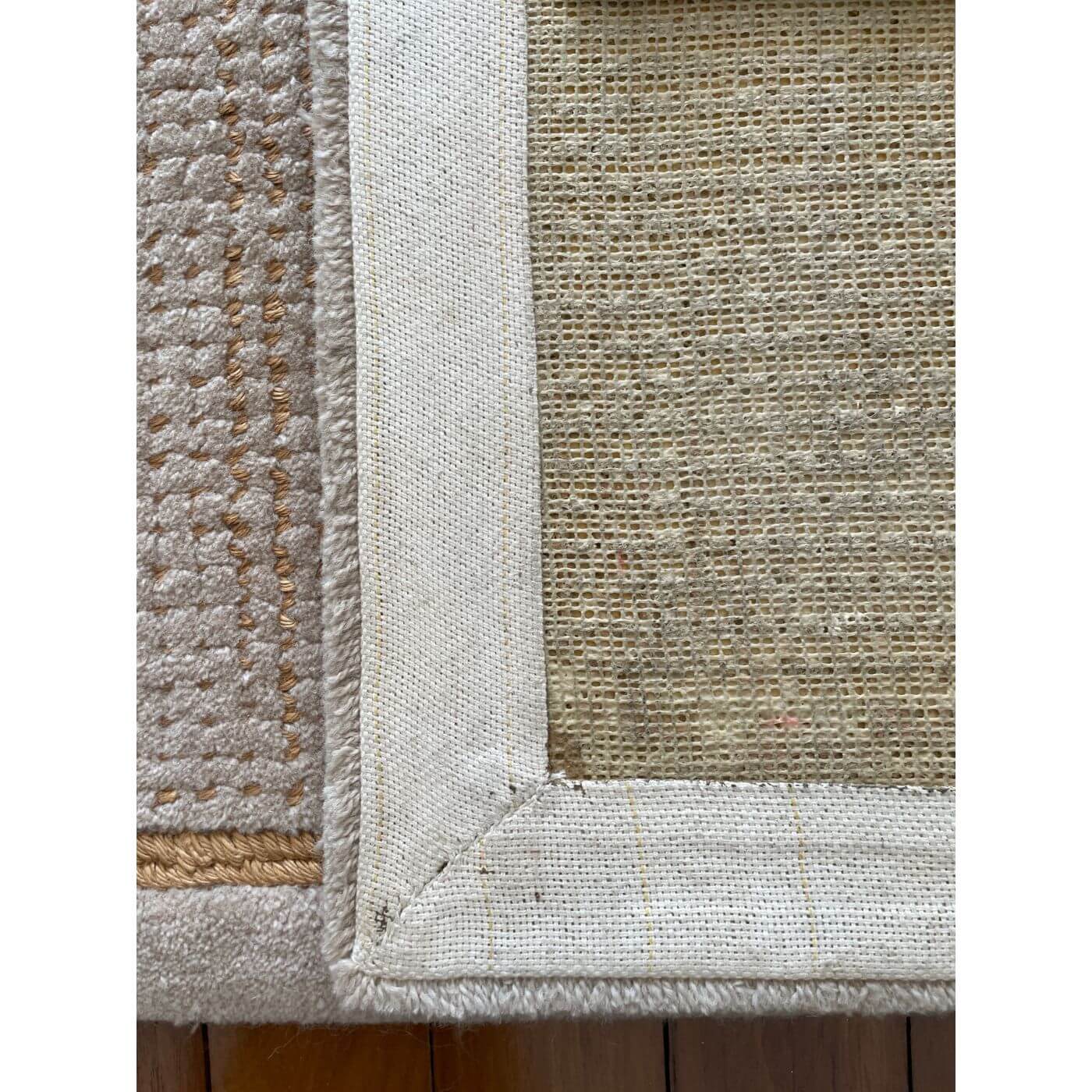 Wool and jute rug