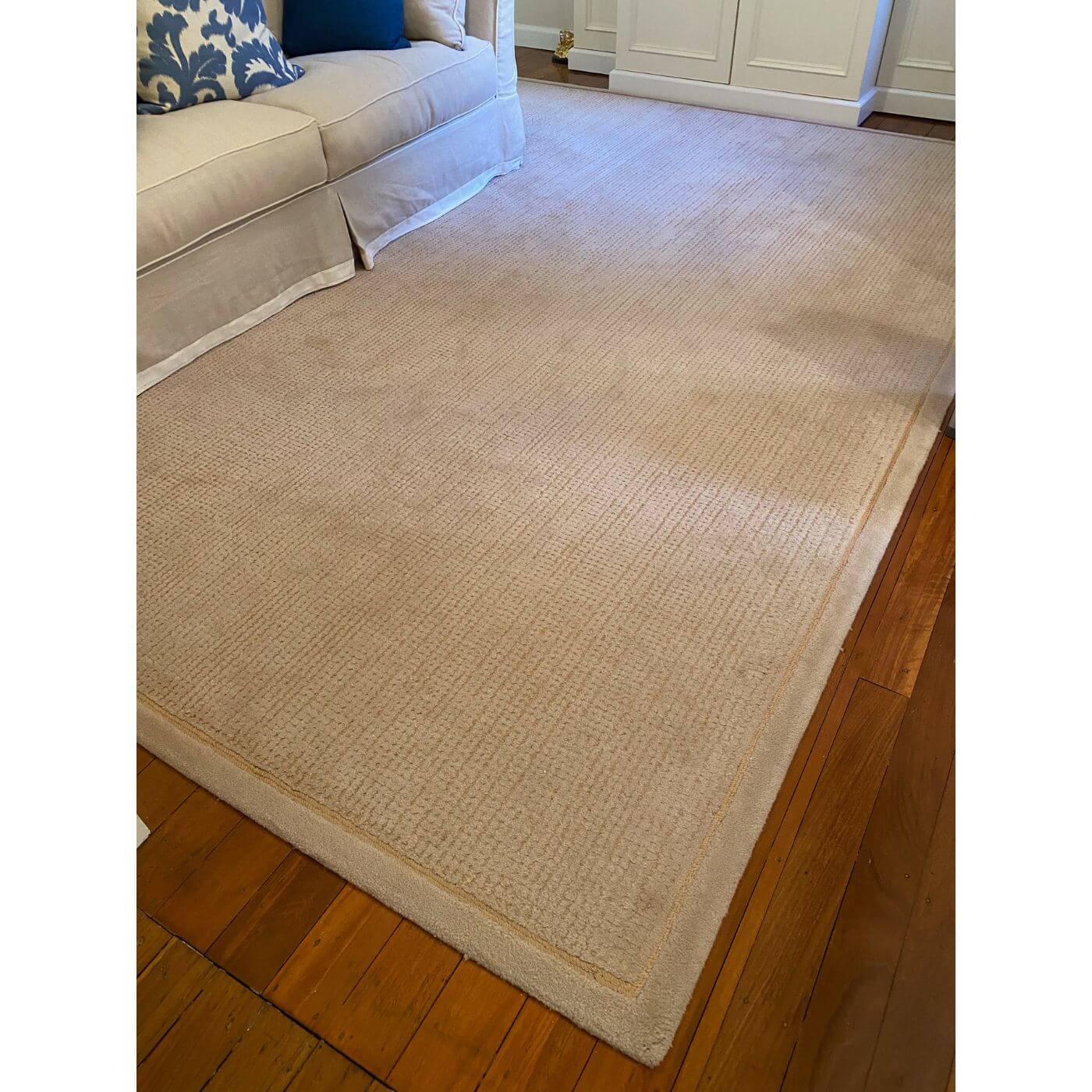 Wool and jute rug