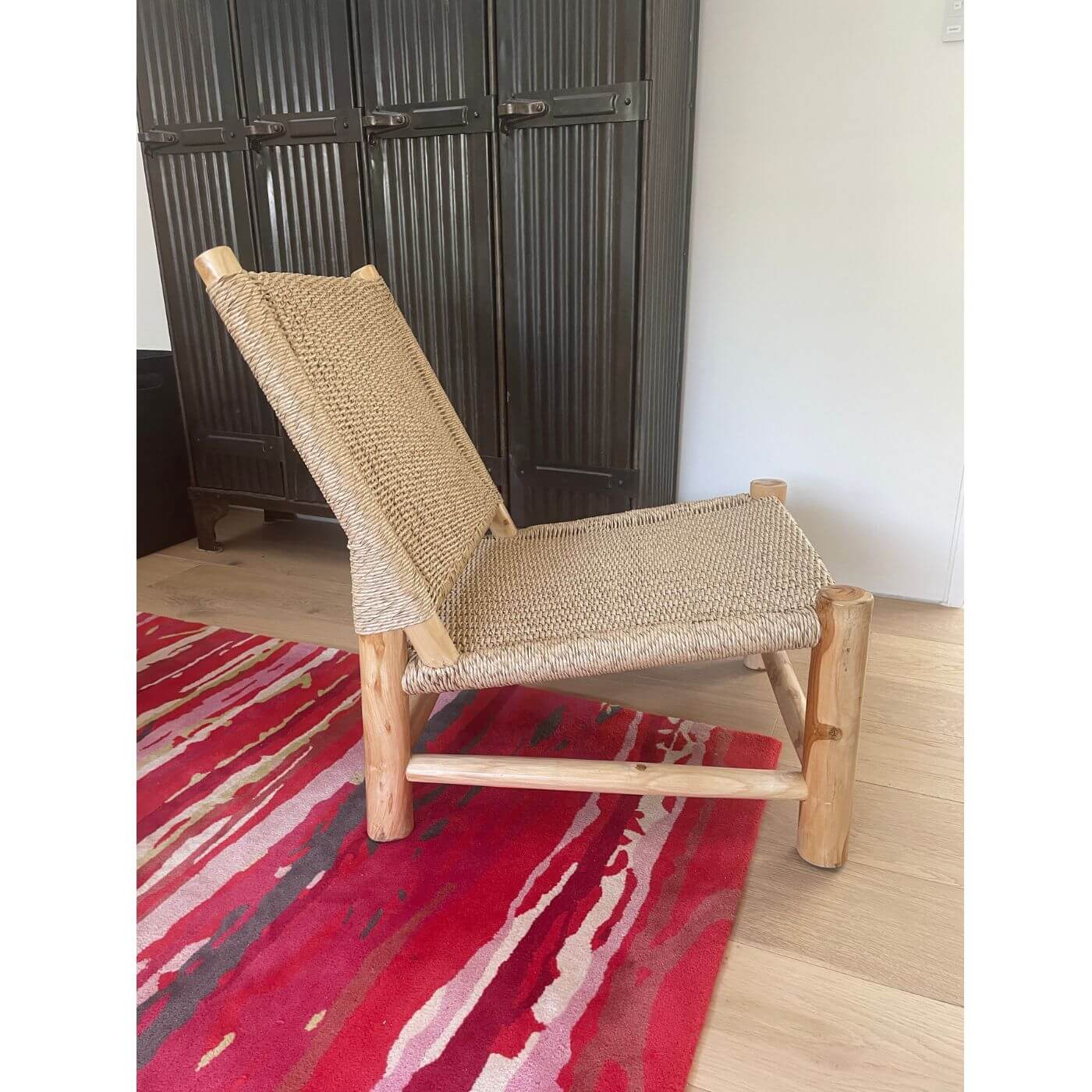 Woven Cord Lounge Chair, 2 available