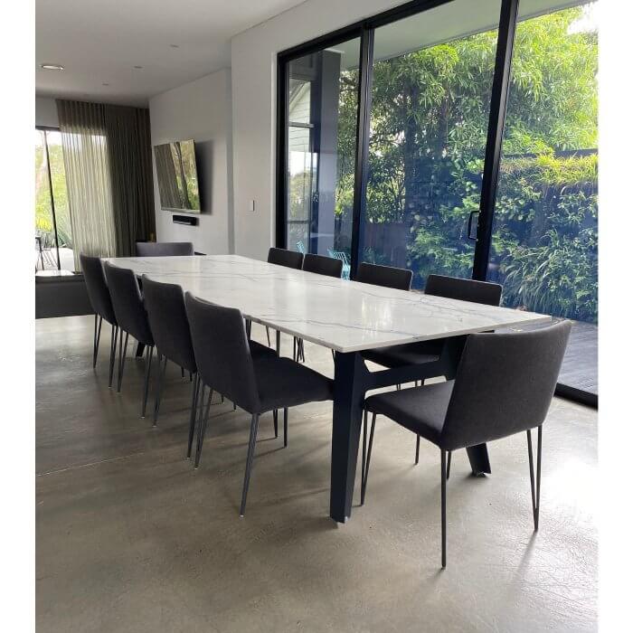 Two-Design-Lovers-Bonaldo-Stone-topped-Dining-Table