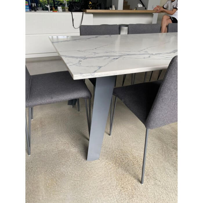 Two-Design-Lovers-Bonaldo-Stone-topped-Dining-Table