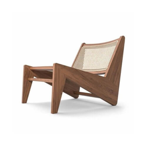 Two-Design-Lovers-Pierre Jeanneret Kangaroo Low Armchair by Cassina