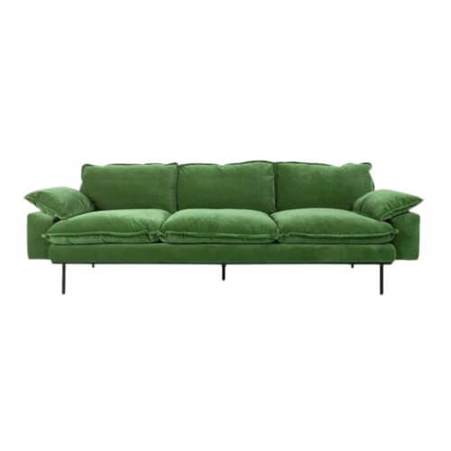 Two-Design-Lovers-House-of-Orange-Retro-Green-Sofa