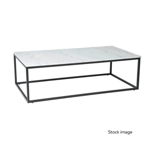 MCM House marble top coffee table